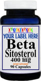 Private Label Beta Sitosterol 400mg 90caps or 180caps Private Label 12,100,500 Bottle Price