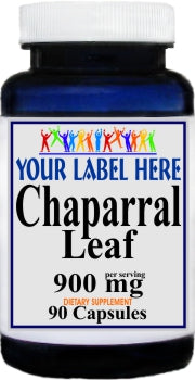 Private Label Chaparral 900mg 90caps Private Label 12,100,500 Bottle Price
