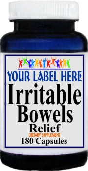 Private Label Irritable Bowels Relief 180caps Private Label 12,100,500 Bottle Price