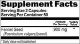 Private Label Fennel Seed 900mg 100caps Private Label 12,100,500 Bottle Price