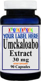 Private Label Umckaloabo Extract 30mg 90caps Private Label 12,100,500 Bottle Price