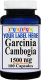 Private Label Garcinia Cambogia 1500mg 180caps Private Label 12,100,500 Bottle Price
