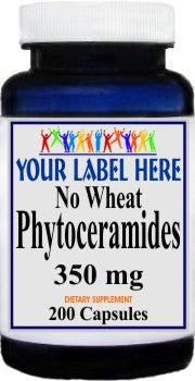 Private Label No Wheat Phytoceramides 350mg 200caps Private Label 12,100,500 Bottle Price