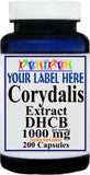Private Label Corydalis Extract DHCB 1000mg 200caps Private Label 12,100,500 Bottle Price