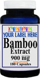 Private Label Bamboo 900mg 180caps Private Label 12,100,500 Bottle Price