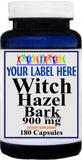 Private Label Witch Hazel Bark 900mg 180caps Private Label 12,100,500 Bottle Price