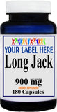 Private Label Long Jack 900mg 180caps Private Label 12,100,500 Bottle Price