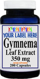 Private Label Gymnema Leaf Extract 350mg 200caps Private Label 12,100,500 Bottle Price