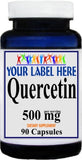 Private Label Quercetin 500mg 90caps or 180caps Private Label 12,100,500 Bottle Price