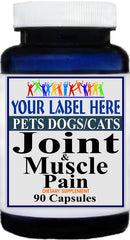 Private Label PETS Dogs/Cats Joint and Muscle Pain 90caps Private Label 12,100,500 Bottle Price