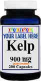 Private Label Kelp 900mg 200caps Private Label 12,100,500 Bottle Price