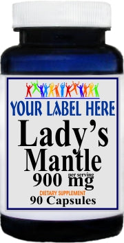 Private Label Lady's Mantle 900mg 90caps Private Label 12,100,500 Bottle Price