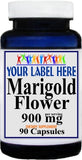 Private Label Marigold Flower 900mg 90caps Private Label 12,100,500 Bottle Price