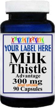 Private Label Milk Thistle Advantage 90caps Private Label 12,100,500 Bottle Price