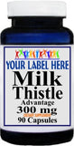 Private Label Milk Thistle Advantage 90caps Private Label 12,100,500 Bottle Price