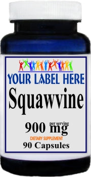 Private Label Squawvine 900mg 90caps Private Label 12,100,500 Bottle Price