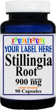 Private Label Stillingia Root 900mg 90caps Private Label 12,100,500 Bottle Price
