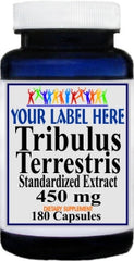 Private Label Tribulus Terestris Standardized Extract 450mg 180caps Private Label 12,100,500 Bottle Price