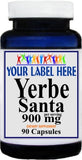 Private Label Yerba Santa 900mg 90caps Private Label 12,100,500 Bottle Price