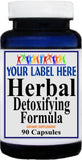 Private Label Herbal Detoxifying Formula 90caps Private Label 12,100,500 Bottle Price