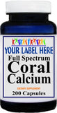 Private Label Full Spectrum Coral Calcium 200caps Private Label 12,100,500 Bottle Price