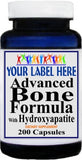 Private Label Advanced Bone Formula With Hydroxyapatite 200caps Private Label 12,100,500 Bottle Price