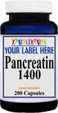 Private Label Pancreatin 1400mg 200caps Private Label 12,100,500 Bottle Price