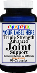 Private Label Triple Strength Advanced Joint Support 90caps or 180caps Private Label 12,100,500 Bottle Price