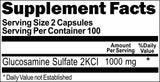 Private Label Glucosamine Sulfate 1000mg 200caps Private Label 12,100,500 Bottle Price