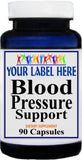 Private Label Blood Pressure Support 90caps Private Label 12,100,500 Bottle Price