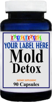 Private Label Mold Detox 90caps Private Label 12,100,500 Bottle Price