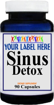 Private Label Sinus Detox 90caps Private Label 12,100,500 Bottle Price