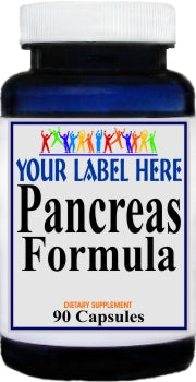 Private Label Pancreas Formula 90caps Private Label 12,100,500 Bottle Price
