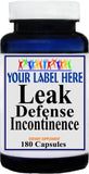 Private Label Leak Defense Incontinence 90caps or 180caps Private Label 12,100,500 Bottle Price