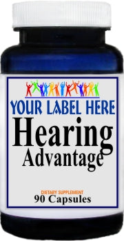 Private Label Hearing Advantage 90caps Private Label 12,100,500 Bottle Price