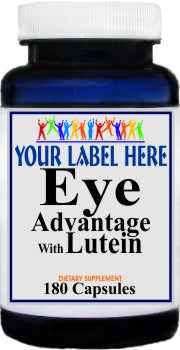 Private Label Eye Advantage with Lutein 180caps Private Label 12,100,500 Bottle Price