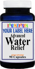 Private Label Advanced Water Relief 90caps Private Label 12,100,500 Bottle Price