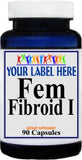 Private Label FemFibroid I 90caps Private Label 12,100,500 Bottle Price